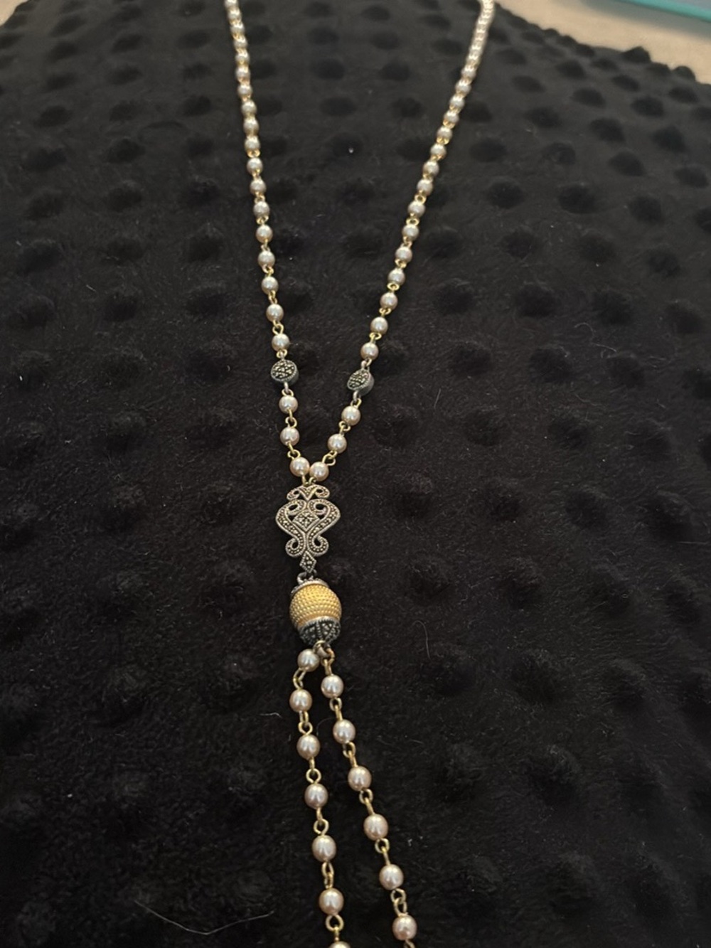 Judith Jack lariat necklace
